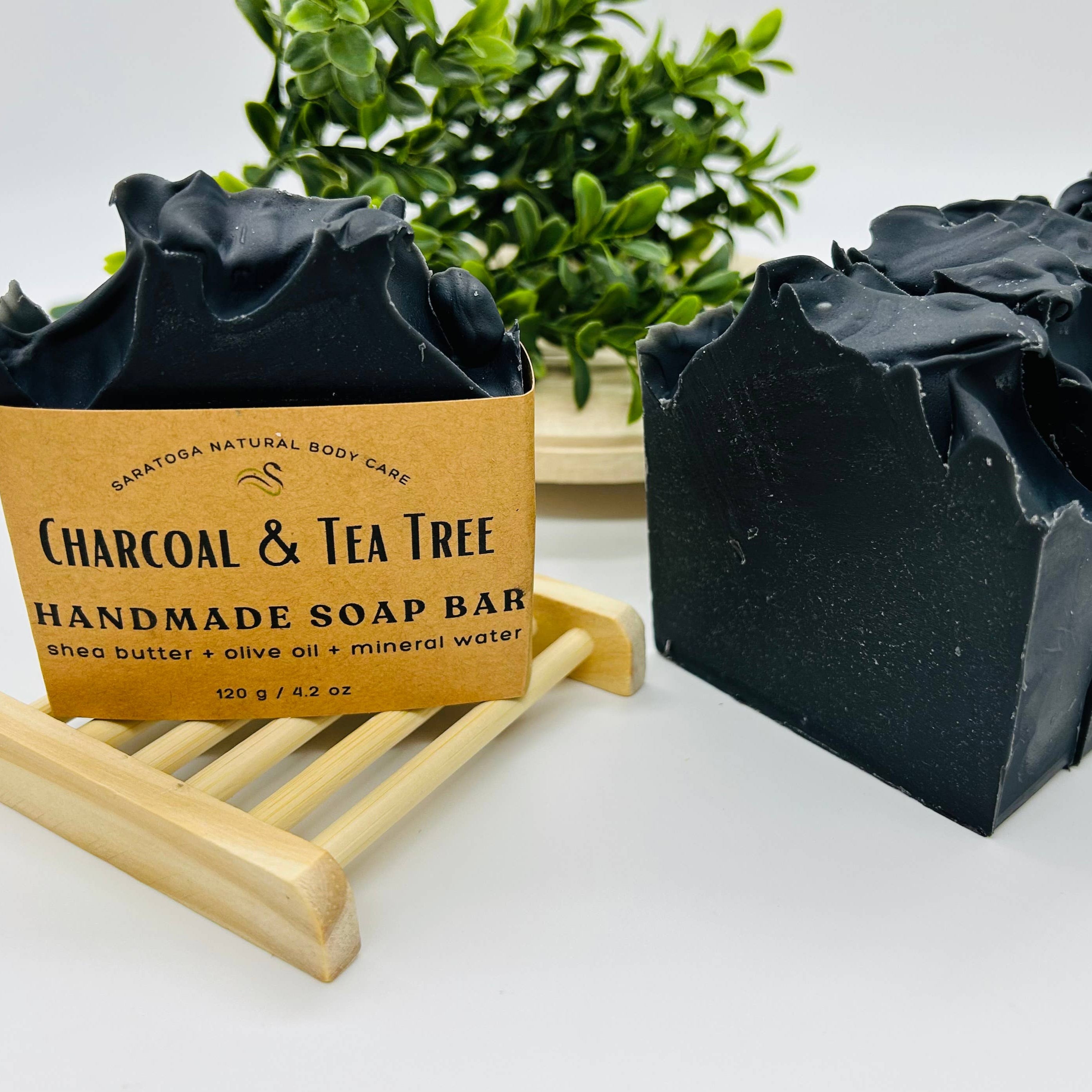 Charcoal Tea Tree Handmade Soap