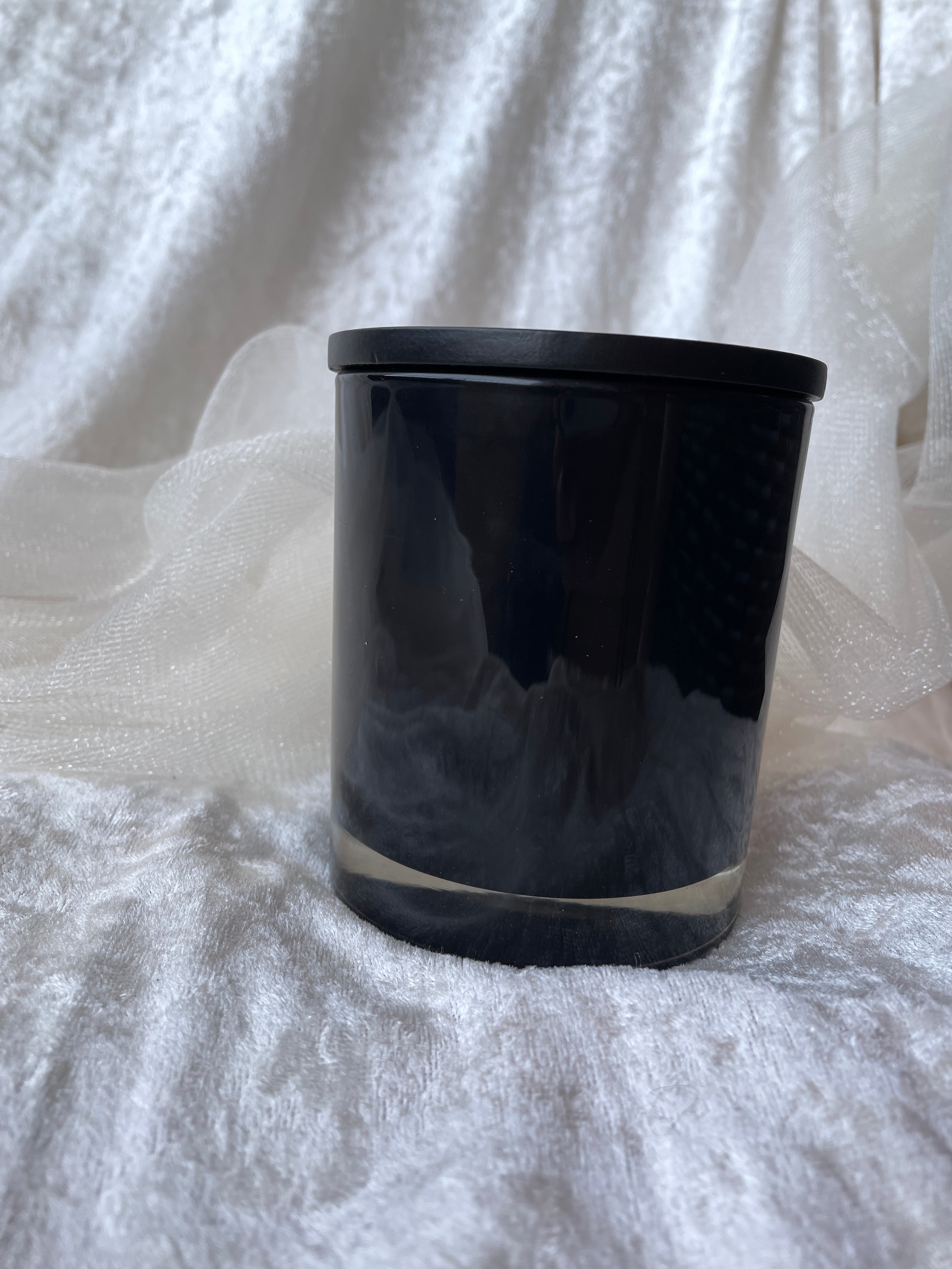 Black Candle Jar