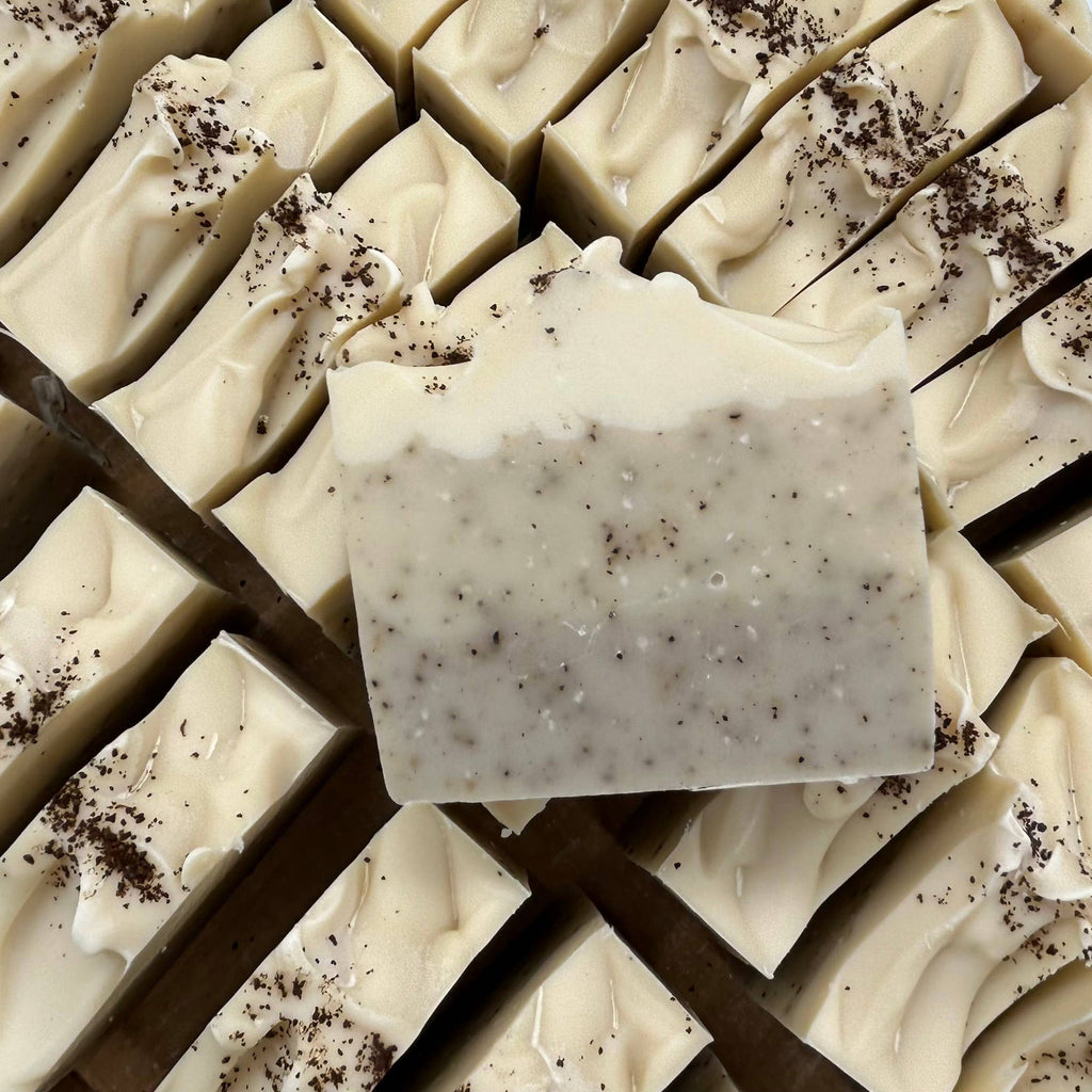 Creamy Mocha Handmade Coffee Soap Bar VEGAN COLD PROCESS