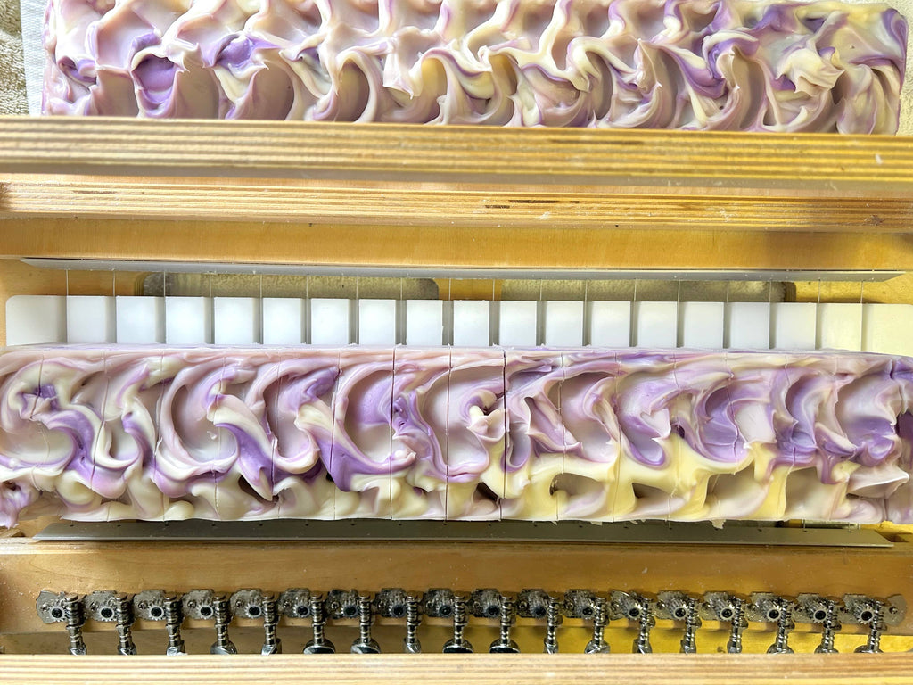 Lilac Bloom Handmade Soap Bar VEGAN COLD PROCESS Spring