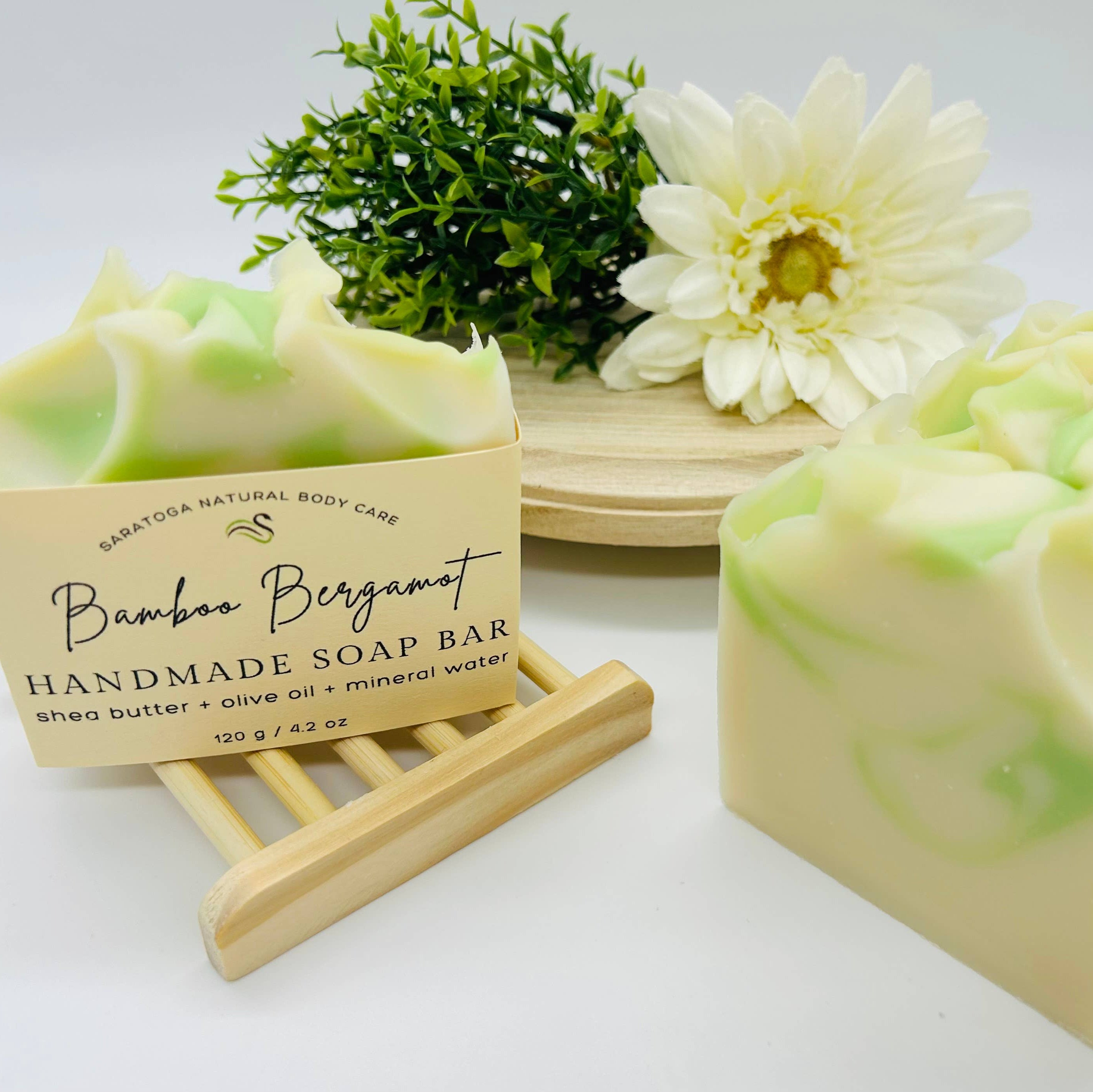 Bamboo Bergamot Handmade Soap