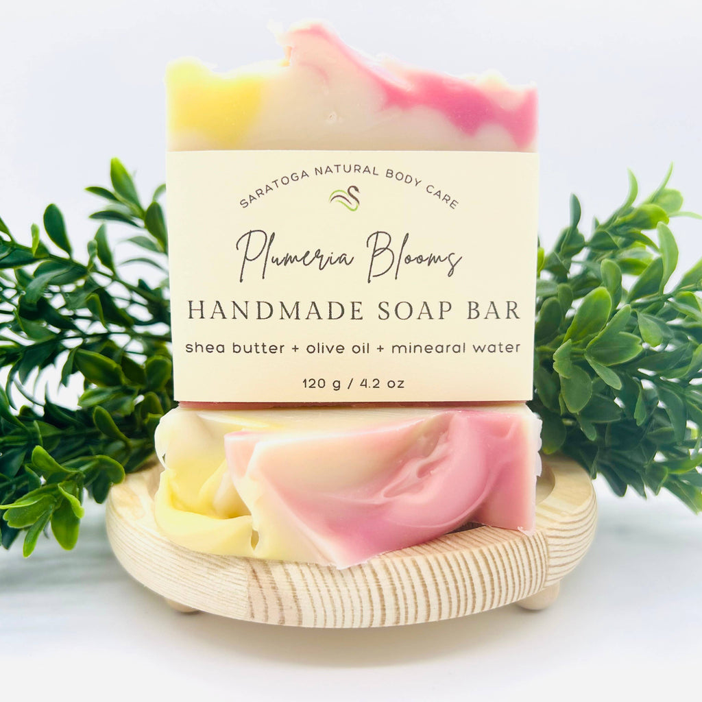 Plumeria Blooms Handmade Soap