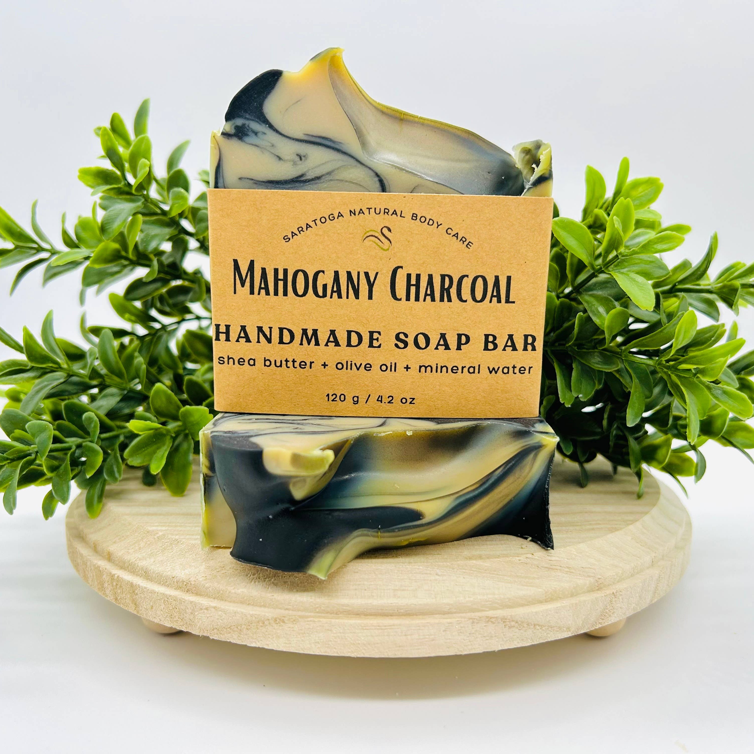 Mahogany Charcoal Handmade Soap