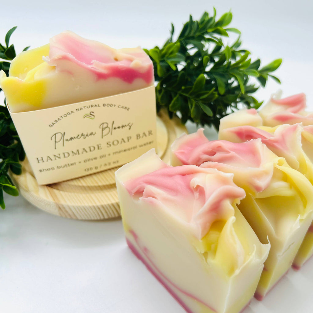 Plumeria Blooms Handmade Soap
