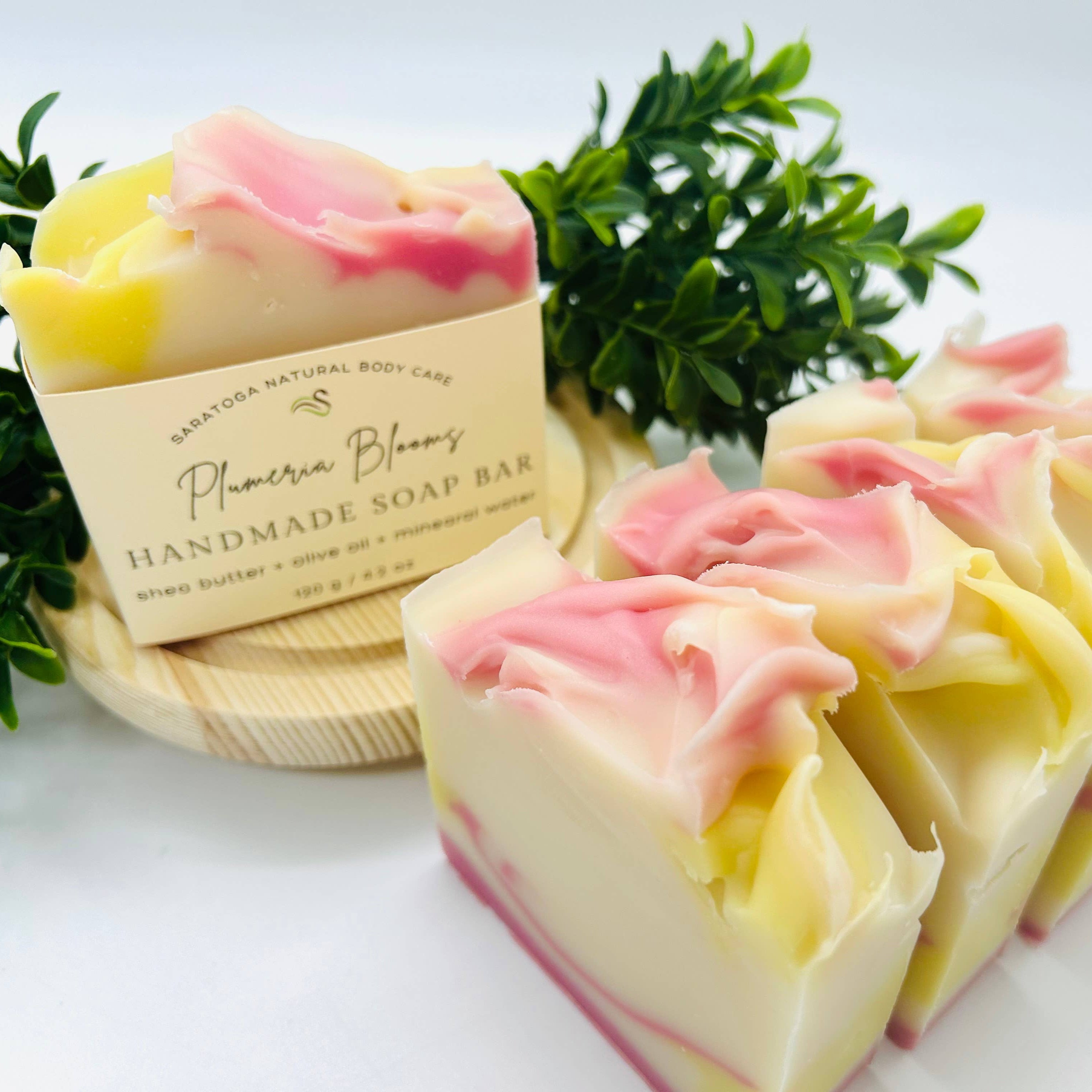 Plumeria Blooms Handmade Soap