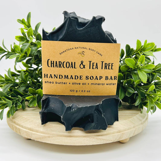 Charcoal Tea Tree Handmade Soap