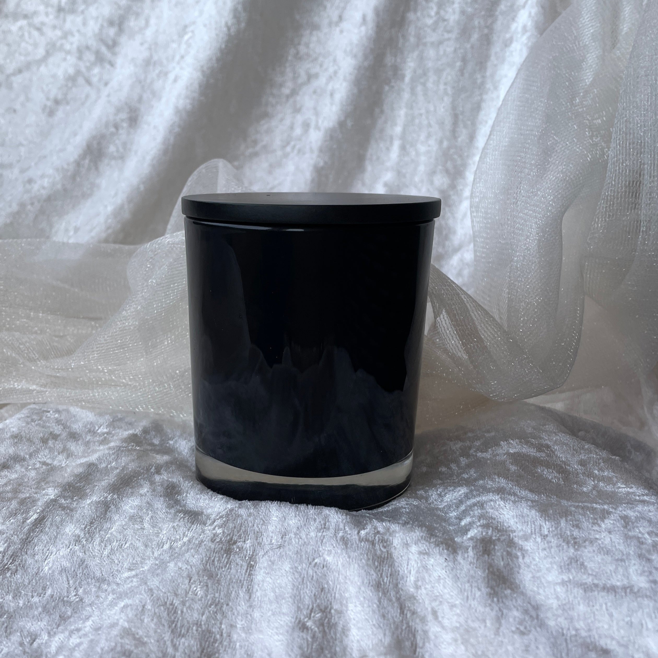 Black Candle Jar