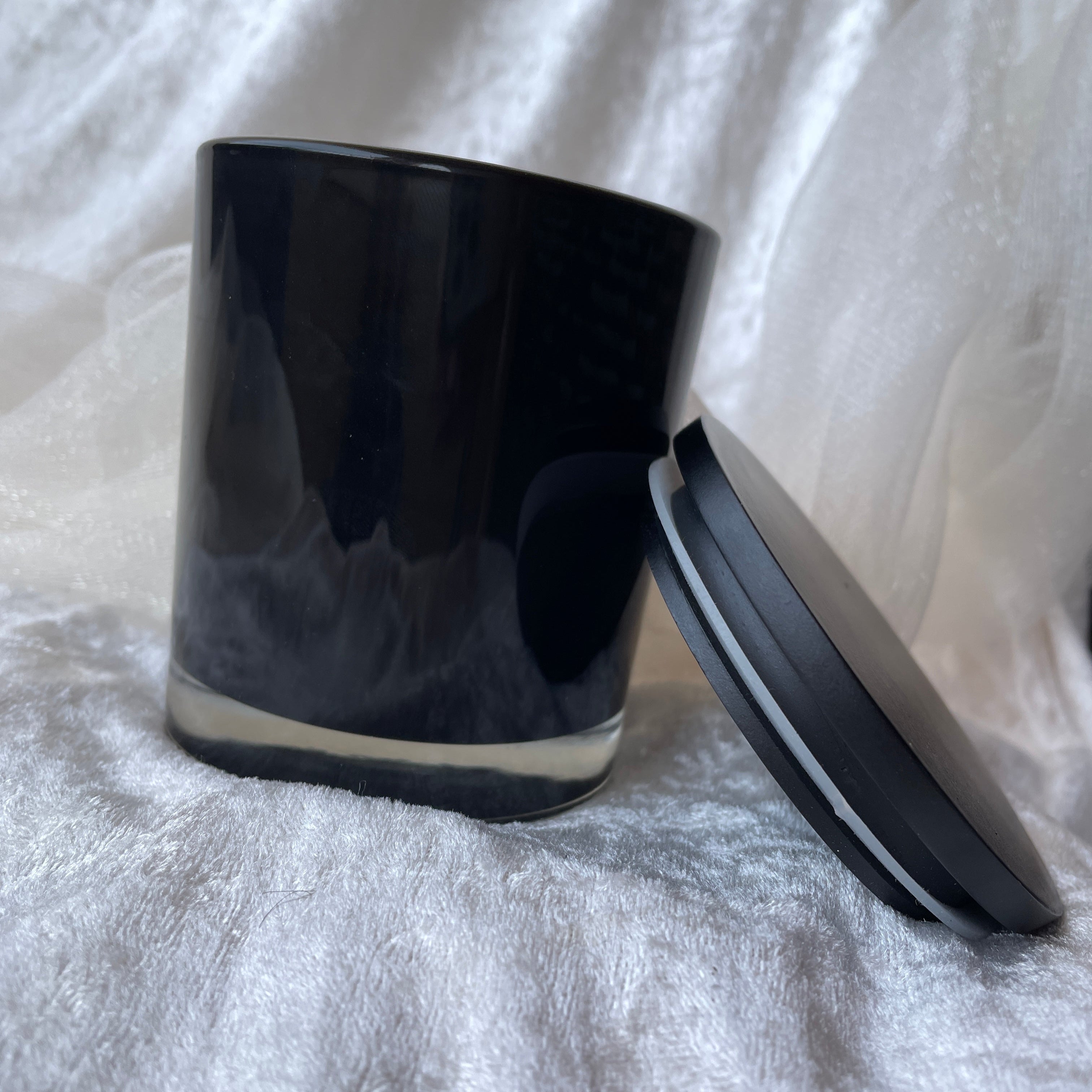 Black Candle Jar