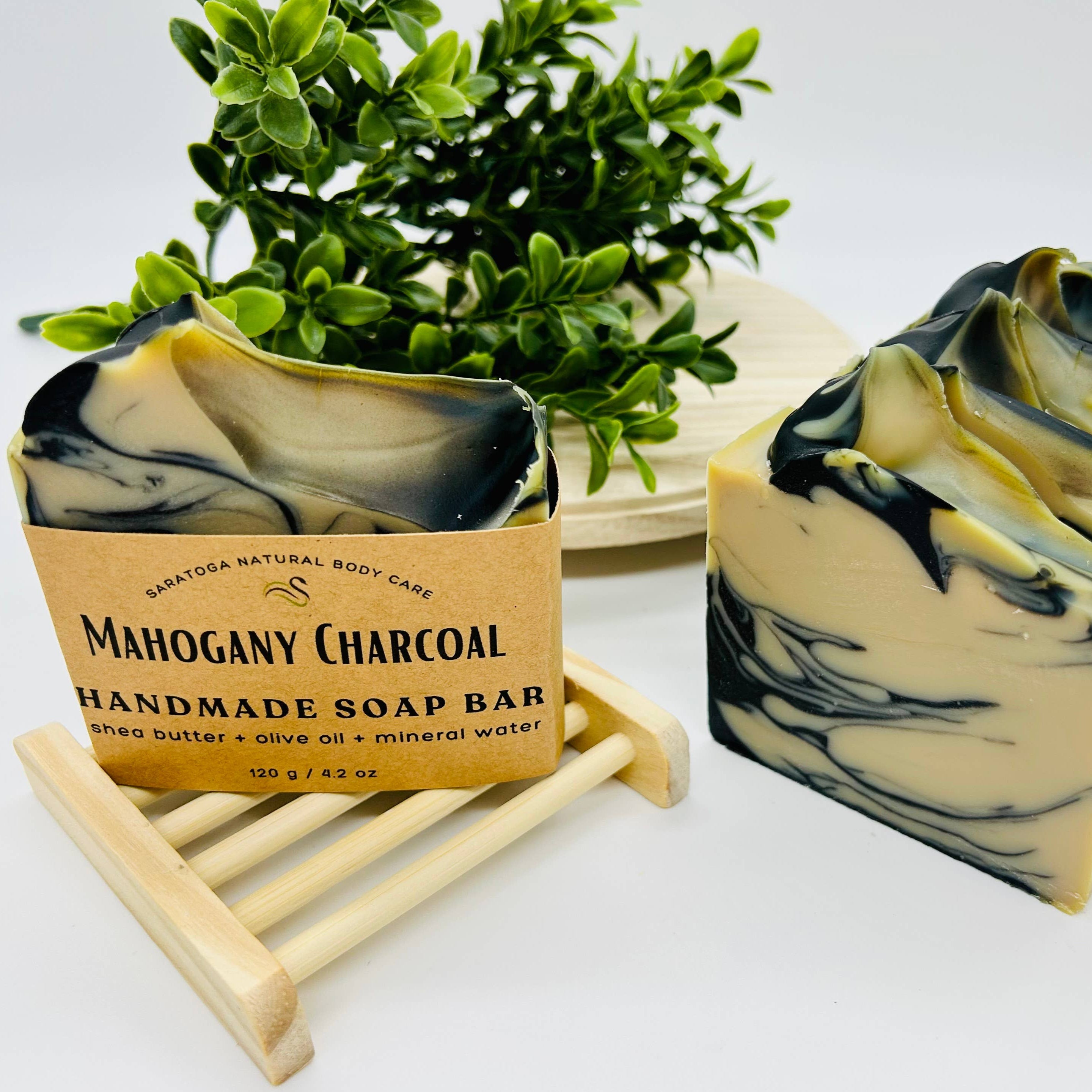Mahogany Charcoal Handmade Soap
