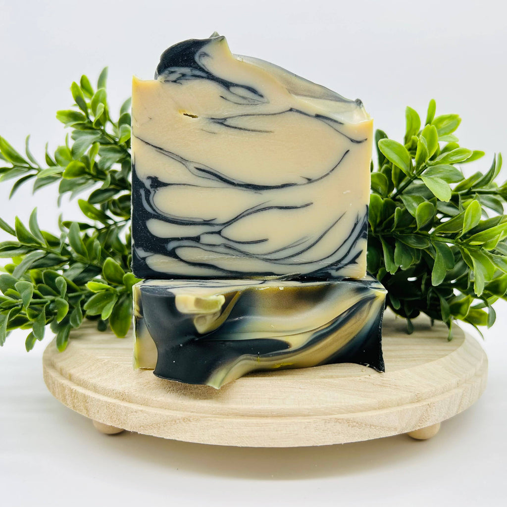 Mahogany Charcoal Handmade Soap